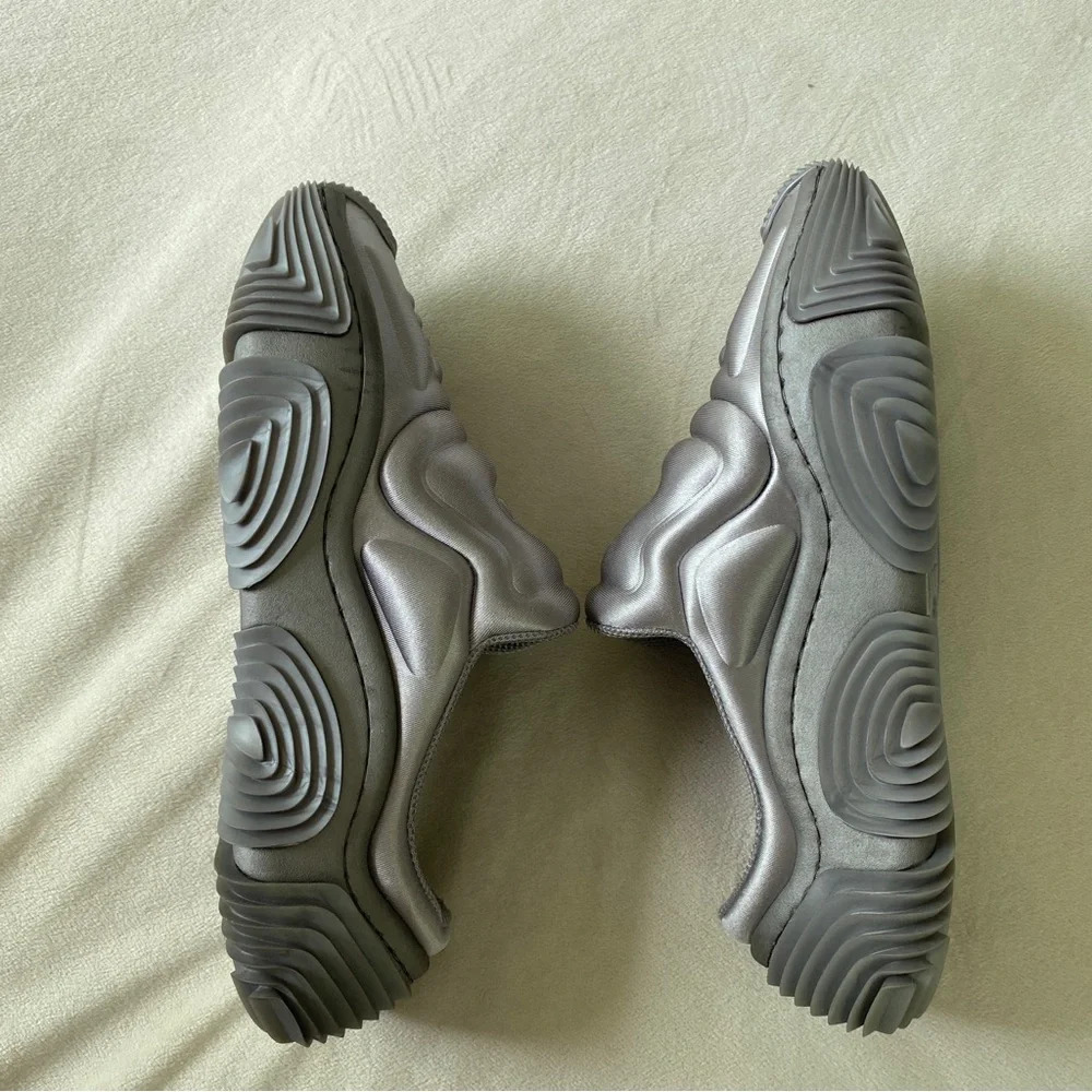NEW Alexander Wang Silver Mules Sneakers Size 41 - Picture 5 of 13